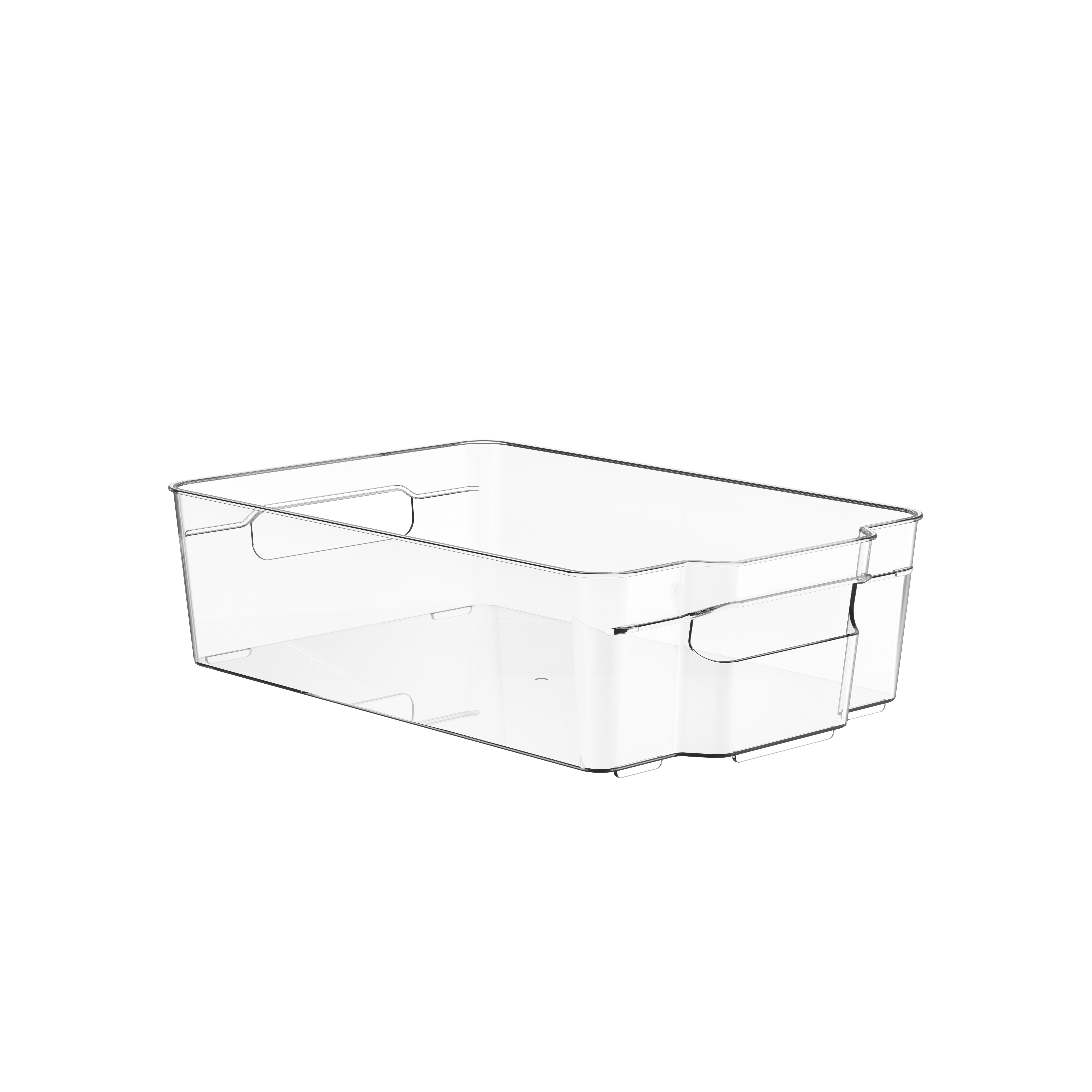 Stort kylskåp med handtag